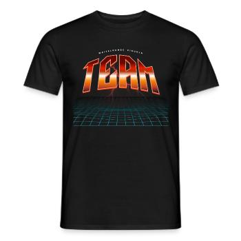 Team - Männer T-Shirt - Schwarz - Vorne - AI Model Male 178 light (178cm)