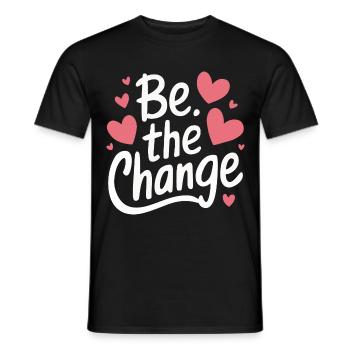 Altruismo Selbstloses Geben Gebende Schulgeist - Männer T-Shirt - Schwarz - Vorne - AI Model Male 178 light (178cm)