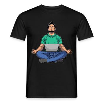 Programmierer Coder Software Entwickler - Männer T-Shirt - Schwarz - Vorne - AI Model Male 178 light (178cm)