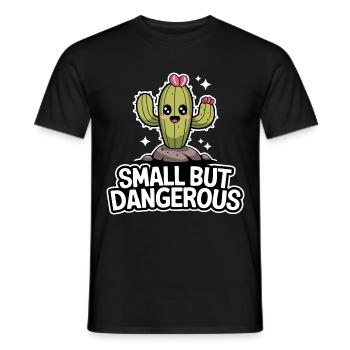 Cactus Cacti Desert Plant - Men's T-Shirt - black - Front - AI Model Male 178 light (178cm)