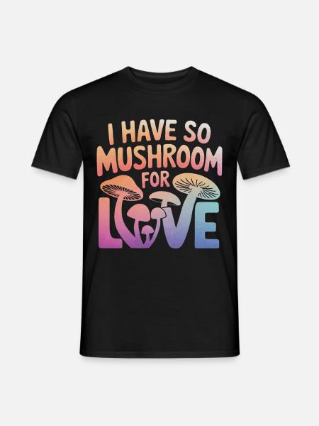 Champignons Champignons Champignon Champignon - T-shirt homme - noir