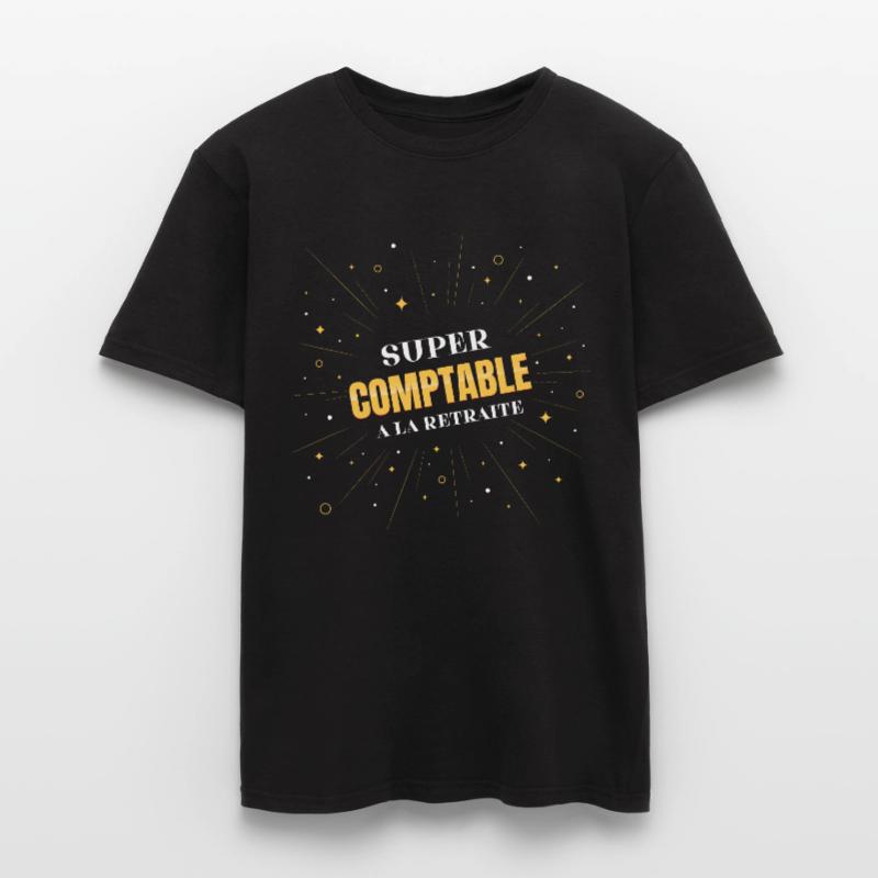 Comptable à la retraite T-shirt homme