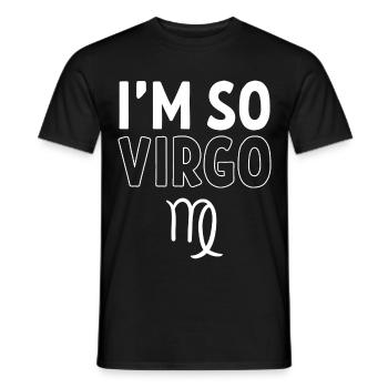 Signes du zodiaque - T-shirt homme - noir - Devant - AI Model Male 178 light (178cm)