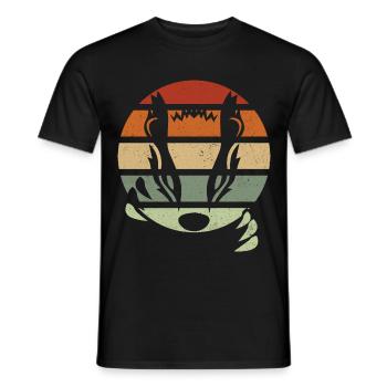 Les toits de miel - T-shirt homme - noir - Devant - AI Model Male 178 light (178cm)