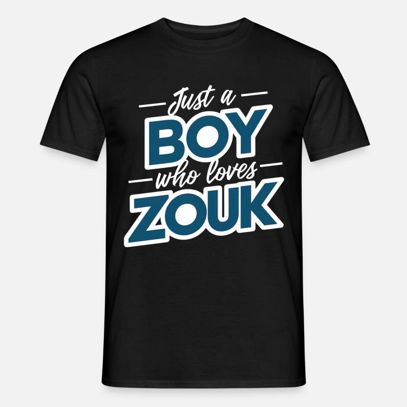 Zouk-Tanz-Geschenk - Männer T-Shirt - Schwarz