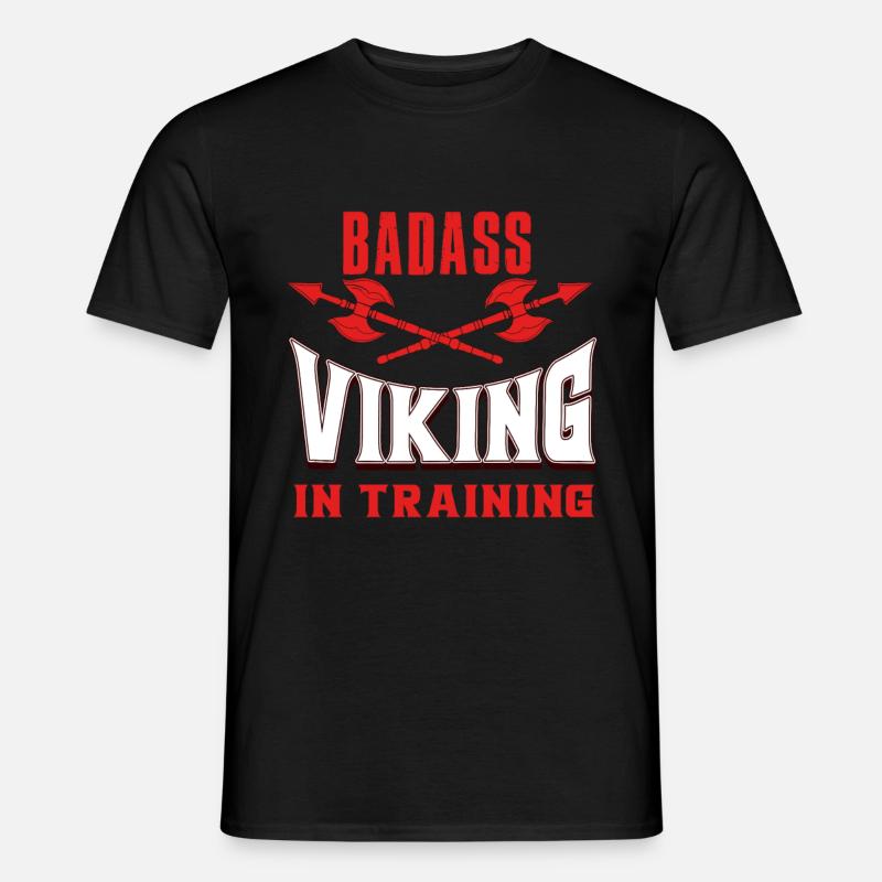 VIKINGS - Männer T-Shirt - Schwarz