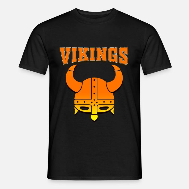 VIKINGS - Männer T-Shirt - Schwarz