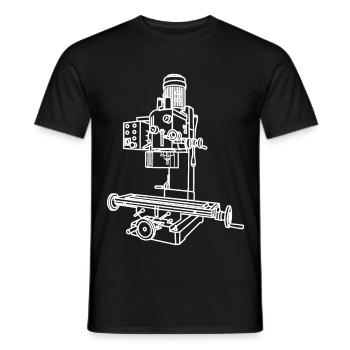 mekaniker - Mænd T-shirt - sort - Foran - AI Model Male 178 light (178cm)