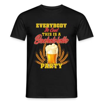 Everybody Be Cool - Männer T-Shirt - Schwarz - Vorne - AI Model Male 178 light (178cm)