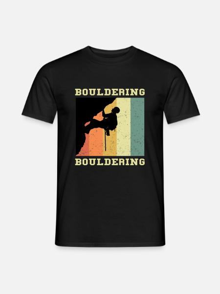 Bouldering Bouldering - Men's T-Shirt - black