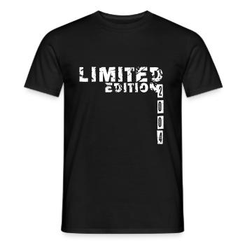 Limited Edition 2004 Geburtstag Jungen Mädchen - T-shirt homme - noir - Devant - AI Model Male 178 light (178cm)