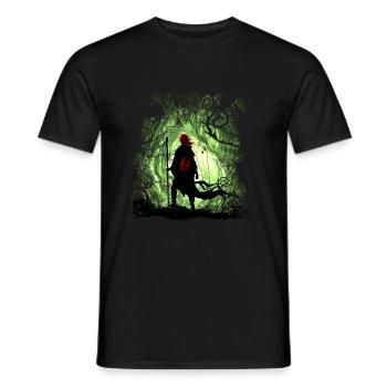 kvothe - Men's T-Shirt - black - Front - AI Model Male 178 light (178cm)