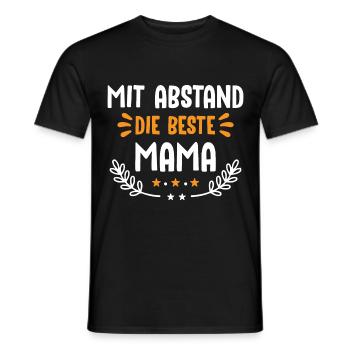 beste Mama - Männer T-Shirt - Schwarz - Vorne - AI Model Male 178 light (178cm)