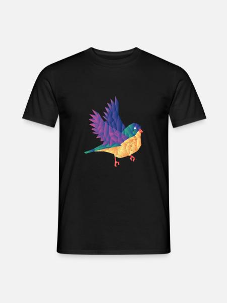Vögel Vogelbeobachter Frühling Vogel - Männer T-Shirt - Schwarz