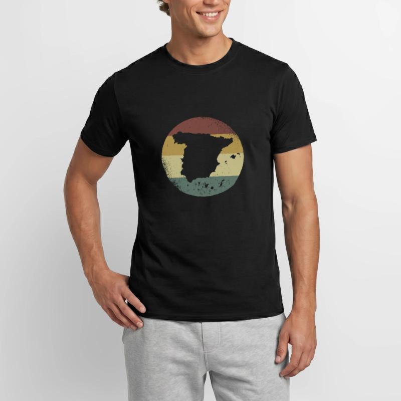 Spanien Spanisch Geschenkidee Spanier Männer T-Shirt
