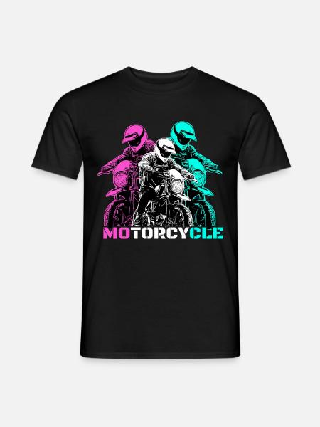 Motorcycle Lifestyle / Motorrad / Motorräder biker - Männer T-Shirt - Schwarz