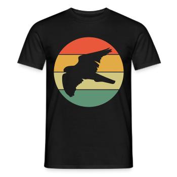 Falknerei Geschenkidee Falkner Beizjagd Greifvogel - Männer T-Shirt - Schwarz - Vorne - AI Model Male 178 light (178cm)