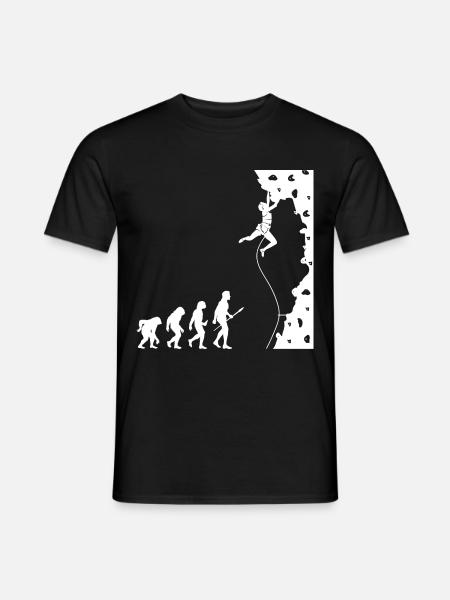 Kletterer Evolution Bouldering Grimpeur - T-shirt homme - noir