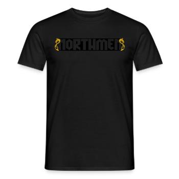 The Northmen - Männer T-Shirt - Schwarz - Vorne - AI Model Male 178 light (178cm)