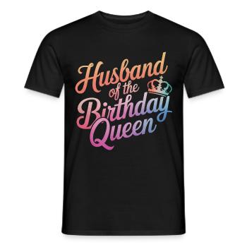 Ehemann Ehegatte Familie Hochzeit - Männer T-Shirt - Schwarz - Vorne - AI Model Male 178 light (178cm)