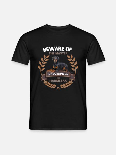 Beware of the master - idée cadeau - T-shirt homme - noir