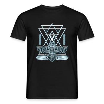 Symbole Superstition Couleurs Signification - T-shirt homme - noir - Devant - AI Model Male 178 light (178cm)
