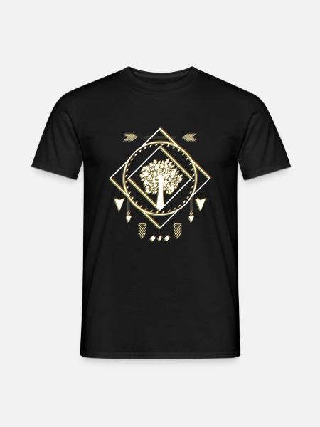 Symbol Sprituell Stars Meaning - Men's T-Shirt - black