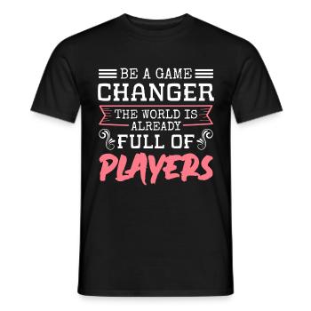Arbeit Karriere Angestellter - Männer T-Shirt - Schwarz - Vorne - AI Model Male 178 light (178cm)