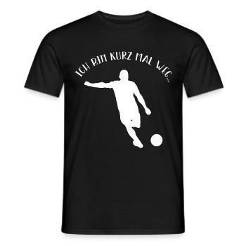 Fußballspieler Geschenk Fußball Fan Fußballer - Männer T-Shirt - Schwarz - Vorne - AI Model Male 178 light (178cm)