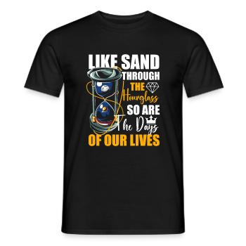 Regarder Sand Friendship - T-shirt homme - noir - Devant - AI Model Male 178 light (178cm)