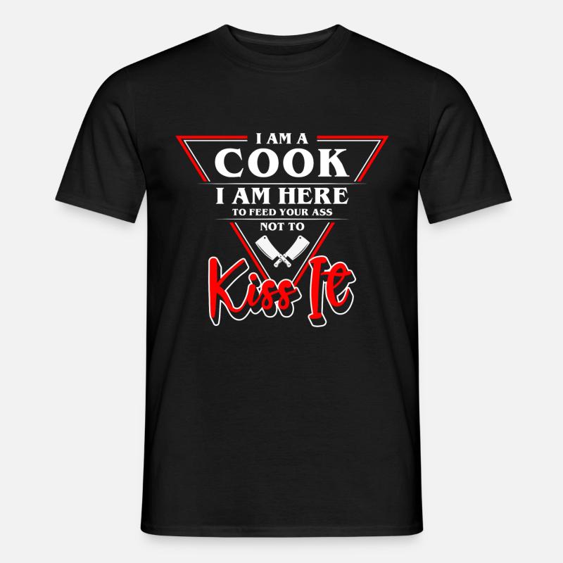 Küchenchef Beruf Kochkunst - Männer T-Shirt - Schwarz