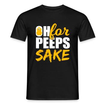 Unique T-shirt de Pants "Oh, pour lour color" - T-shirt homme - noir - Devant - AI Model Male 178 light (178cm)