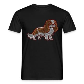 Paws Animal Dog Design For Paw Owners Pittie Mama - Männer T-Shirt - Schwarz - Vorne - AI Model Male 178 light (178cm)