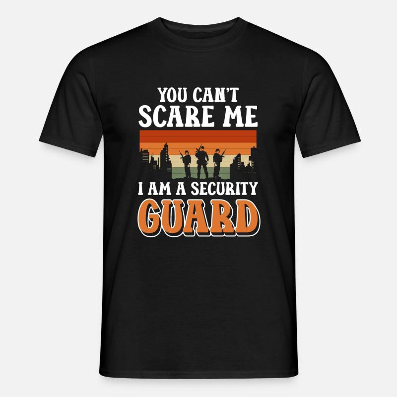 Videur d’agent de sécurité - T-shirt homme - noir