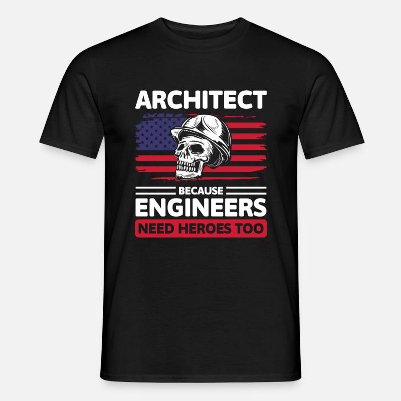 Architecture Design Studies Construction - T-shirt homme - noir