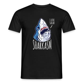 Hammerhead Teeth Wild Life Shark Collection I - Männer T-Shirt - Schwarz - Vorne - AI Model Male 178 light (178cm)
