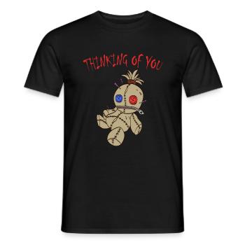 Thinking Of You Depression Kills Raise Awareness - Männer T-Shirt - Schwarz - Vorne - AI Model Male 178 light (178cm)