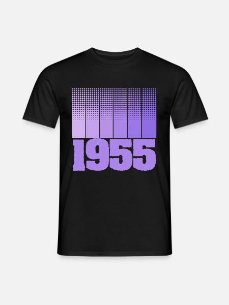 1955 1955 - T-shirt homme - noir