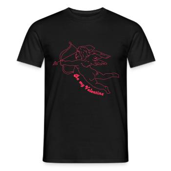 Bemy Black - Men's T-Shirt - black - Front - AI Model Male 178 light (178cm)