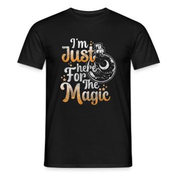 Chemistry Herbs Sign Witchcraft - Men's T-Shirt - black - Front - AI Model Male 178 light (178cm)