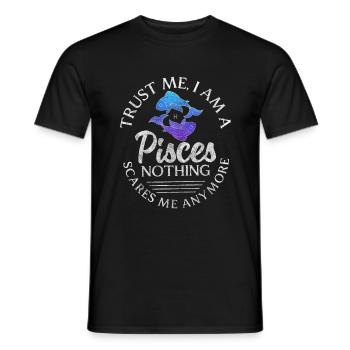 Propriétés de l’eau du zodiaque - T-shirt homme - noir - Devant - AI Model Male 178 light (178cm)