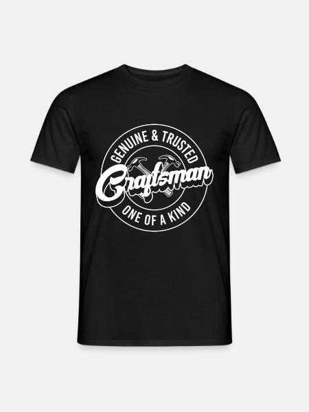 Craftsman DIY Carpenter Master Builder - Men's T-Shirt - black