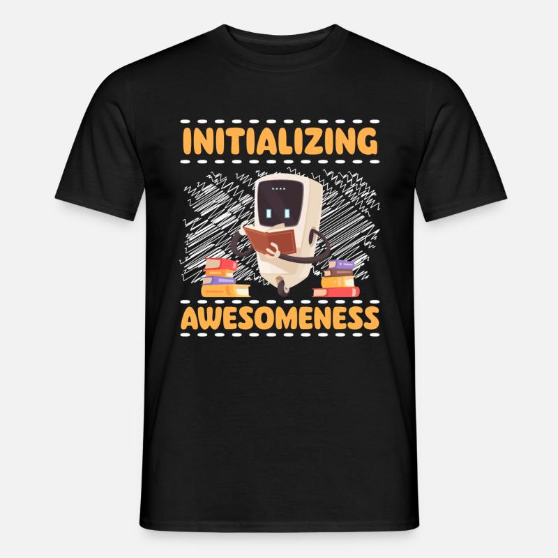 Machine Mechanics Combat Robot - Men’s T-shirt - black