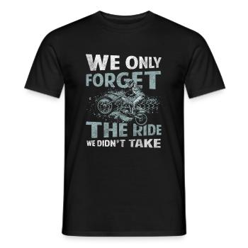 Dirt Bike Dirt Street - Men's T-Shirt - black - Front - AI Model Male 178 light (178cm)