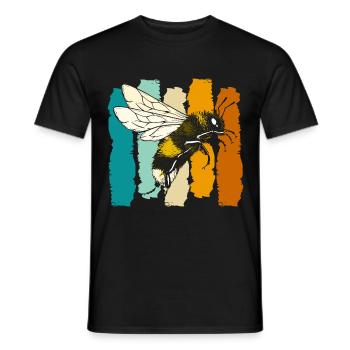 Imker Bienen Insekten Weltretter - Männer T-Shirt - Schwarz - Vorne - AI Model Male 178 light (178cm)
