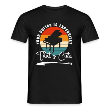 Pianiste Art Pianiste - T-shirt homme - noir - Devant - AI Model Male 178 light (178cm)