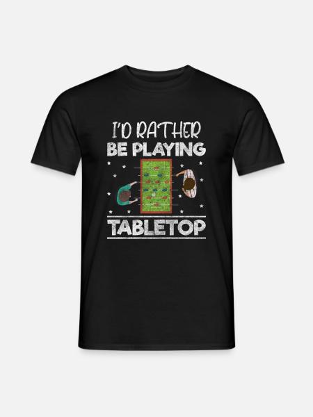 Brettspiel Geek Würfel Spieler - Männer T-Shirt - Schwarz