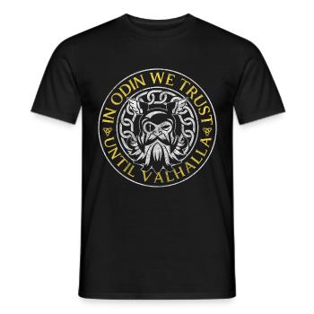 Thor Nordmann Asgard Symbol - Männer T-Shirt - Schwarz - Vorne - AI Model Male 178 light (178cm)