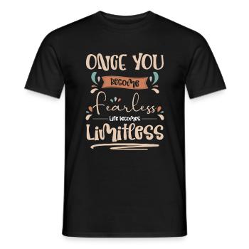 Dream Catcher Feather Spiritual Tribal - T-shirt homme - noir - Devant - AI Model Male 178 light (178cm)