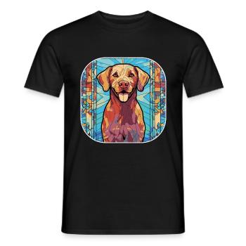 Bunte Chesapeake Bay Retriever Hunderasse Waterc - Männer T-Shirt - Schwarz - Vorne - AI Model Male 178 light (178cm)